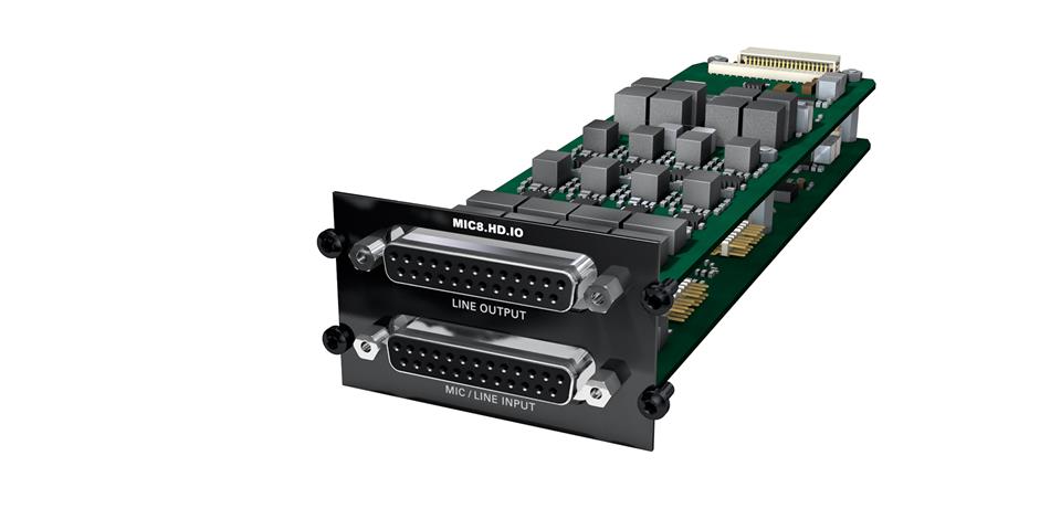 Aspen Media – Converter Module m-mic8-hd-io