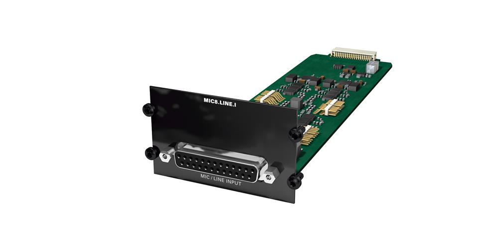Aspen Media – Converter Module m-mic8-line-i